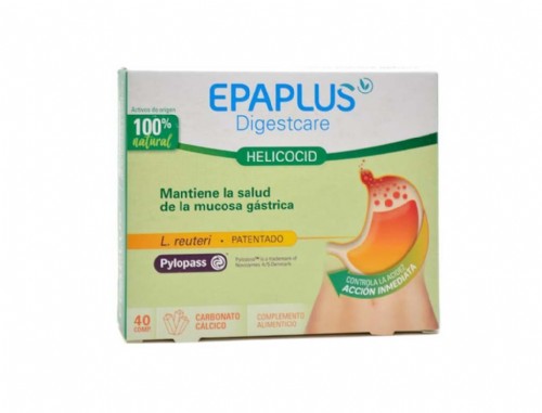 Epaplus Digestcare Helicocid 40 Comprimidos